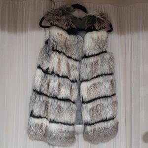 Cylipose St Bartz Merveille faux fur vest